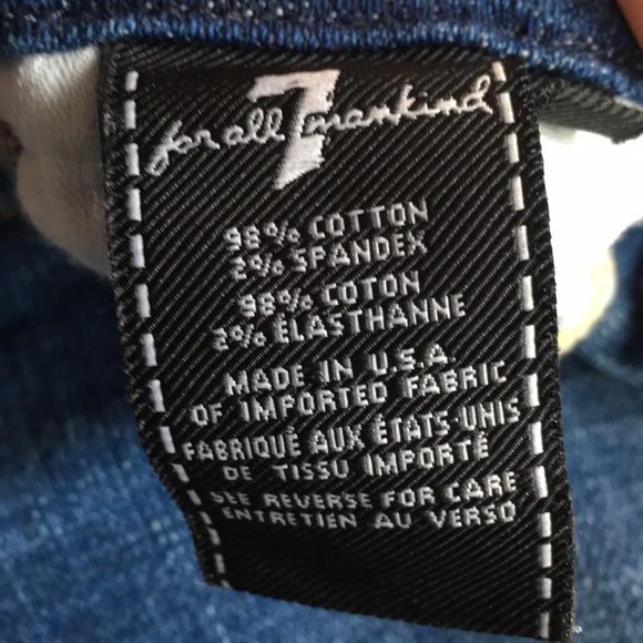 7 for all Mankind Ankle Straight - Picture 4 of 5